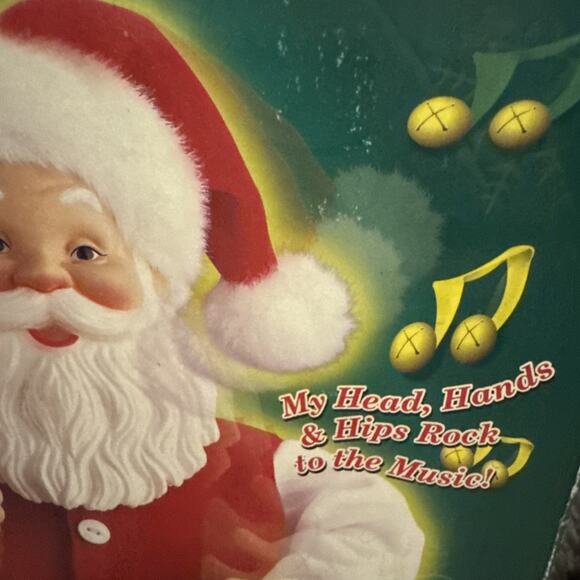 Rock A Long Santa Collectibles Jingle Bell Rock Animated Santa Claus PARTS ONLY - Picture 3 of 9